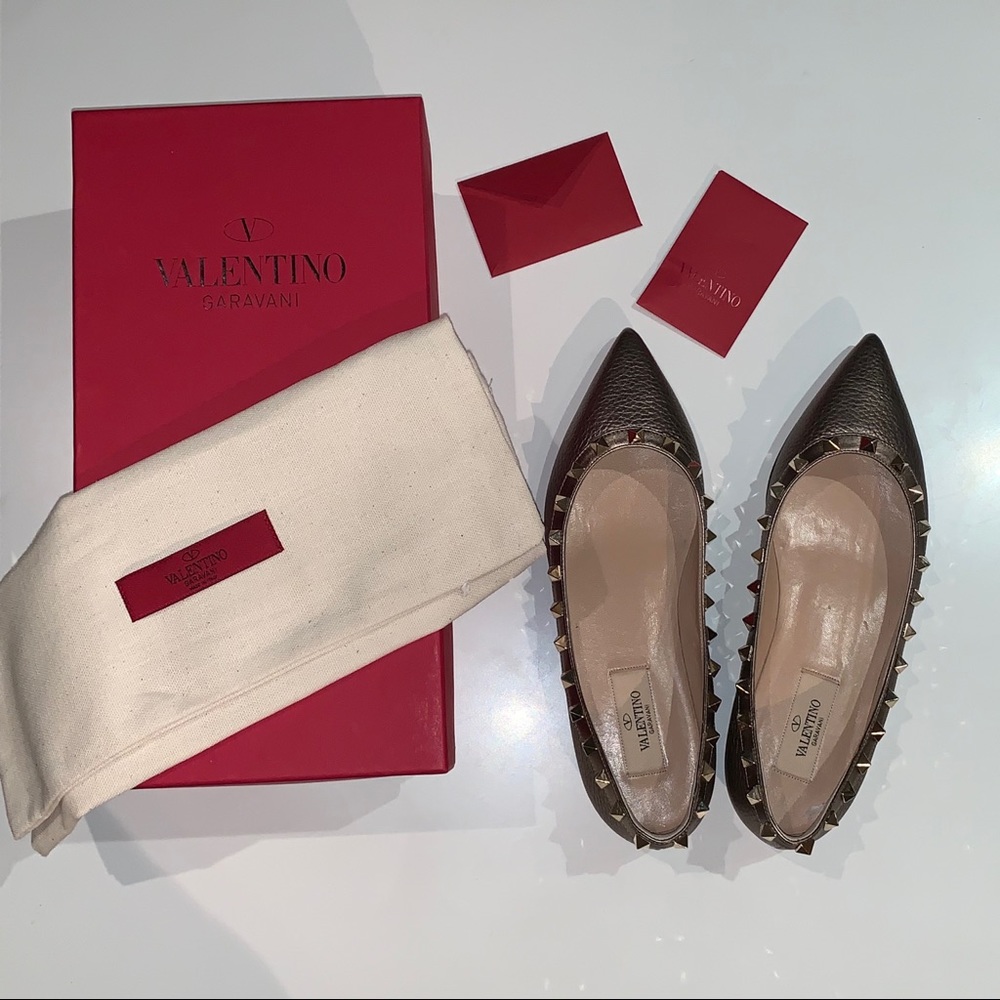 Valentino Rockstud ballet flats - NIB